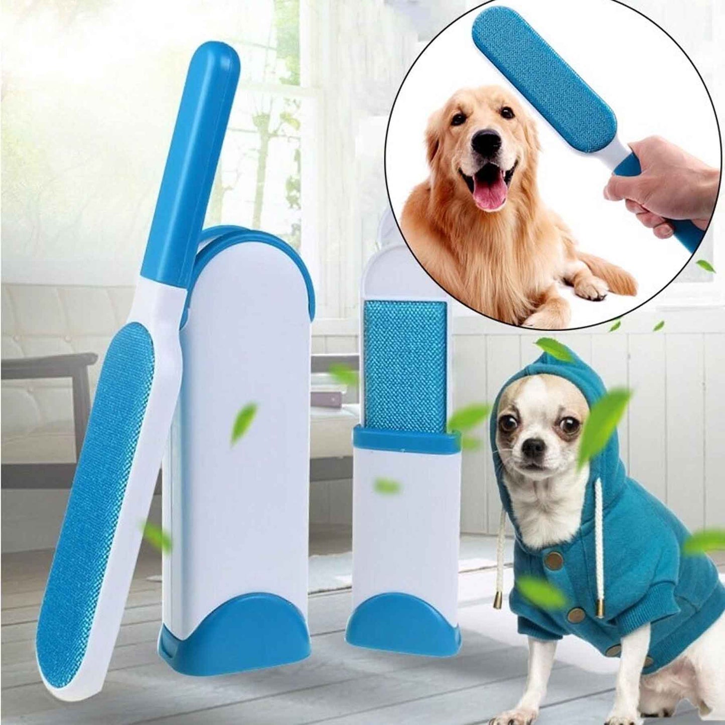 🐾 Cepillo Removedor de Pelos y Pelusas – Hogar Impecable en un Solo Desliz ✨