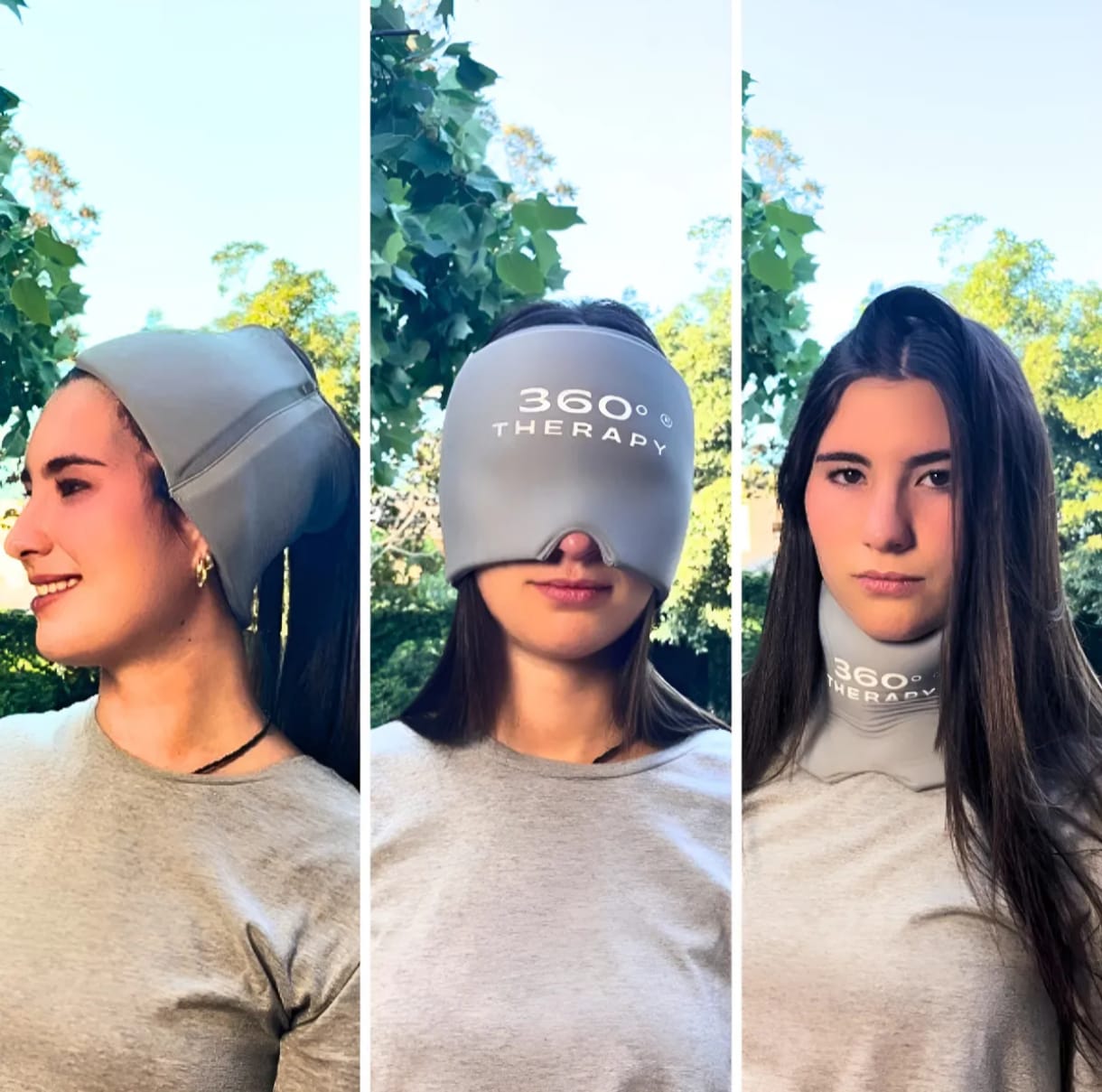 🧊🔥 Gorro Terapéutico de Gel 360° – Alivio para migraña y estrés 💆♀️✨