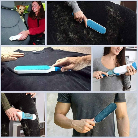 🐾 Cepillo Removedor de Pelos y Pelusas – Hogar Impecable en un Solo Desliz ✨