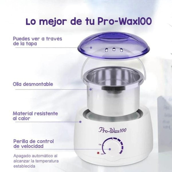 🌷 Calentador de Cera Premium – Piel Suave y Perfecta desde Casa 💆‍♀️🔥
