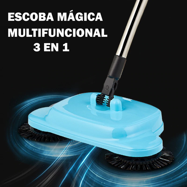 Escoba Mágica 360° – Limpieza Rápida, Fácil y Sin Esfuerzo 3 en 1